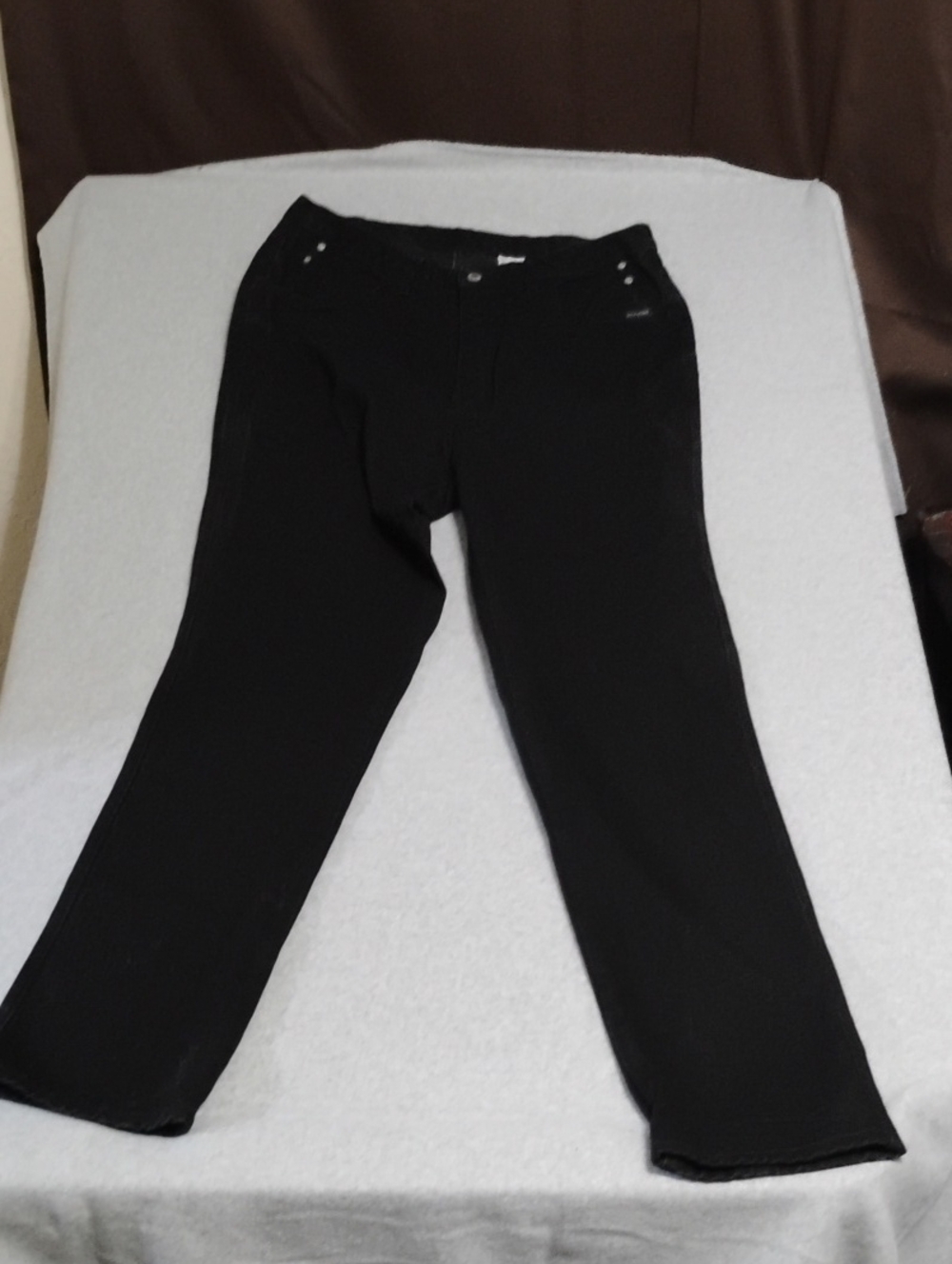 Rockies Black Flare Wide-Leg Jeans